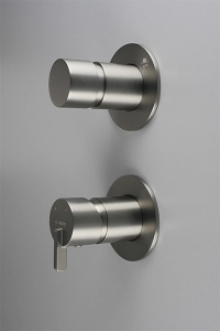 Смеситель встраиваемый Deante Silia Titanium BQS D44P (2 функции)
