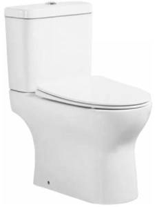 Напольный унитаз BelBagno Steam BB130CPR безободковый, белый