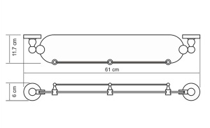Полка Wasserkraft Nau K-7744