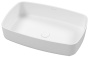 Умывальник Whitecross Jasper белый матовый Solid Surface
