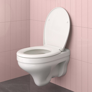 Подвесной унитаз Berges Albit S 082146 с крышкой Soft Close