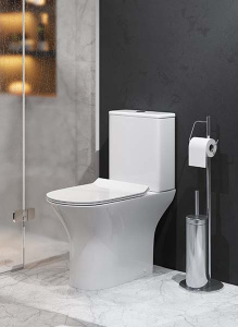 Напольный унитаз Grossman Classic GR-4465S безободковый с крышкой Soft Close