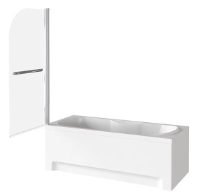 Душевая шторка на ванну Good Door SCREEN H-HT-80-C-CH
