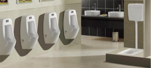 Писсуар CeramaLux X546S / X546P сенсорный, слив в пол