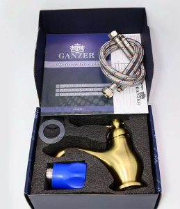 Смеситель для умывальника Ganzer GZ77011-D