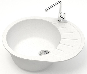 Кухонная мойка Marrbaxx 10/G31 / 10/Q2 / 10/Q4 / 10/Q5 / 10/Q7 / 10/Q8 / 10/Q10, 58х44, белый
