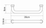 Поручень Wasserkraft K-1066WHITE