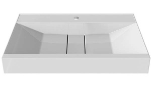 Умывальник Belux Берн Бн-900 белый матовый Solid Surface