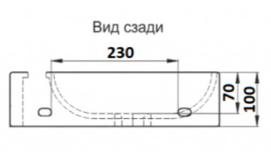 Умывальник CeramaLux 78204L