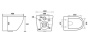 Подвесной унитаз Aquaceramika Pura AC010E
