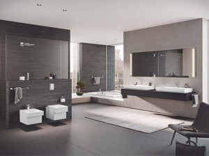 Подвесной унитаз Grohe Cube Ceramic 3924500H безободковый, белый