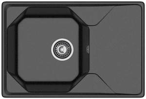 Кухонная мойка GranFest Unique U-740L, 74х50, песочный