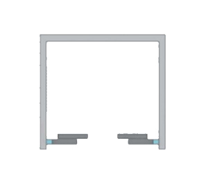 Душевая шторка на ванну Radaway Idea Black PN DWD, 170х150, прозрачный