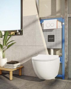 Инсталляция Vitra V12 762-5800-01, синий