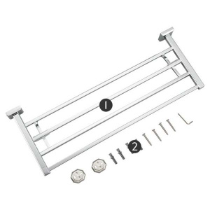 Полка для полотенец с держателем Gappo G3824