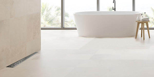 Решетка для душевого трапа AlcaPlast Buble-550L / 650L / 750L / 850L / 950L, 84.4 см