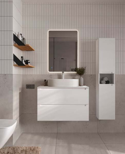 Столешница ЗОВ компакт-плита 13 Белая CKP13W795458C1 (1 вырез)