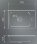 Умывальник Gid Bm3340
