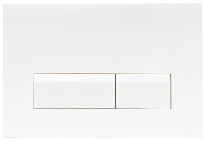 Кнопка для инсталляции Triton-Pro Evo White, белый глянцевый