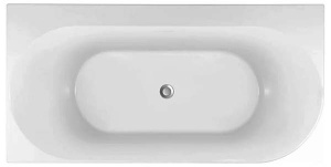 Акриловая ванна Allen Brau Priority 4 2.31004.20A / 2.31004.21A, 170х80, белый матовый