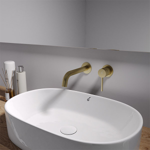 Душевая стойка Oliveeka OL-739902-BG со смесителем OL-88869017-BG