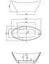 Акриловая ванна Vincea VBT-203