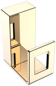Крючок Boheme Q Gold 10946-G / Matt Gold 10946-MG, золото