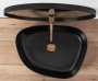 Умывальник Rea Bella Black Mat U7904