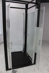 Душевая дверь Veconi VN-44 frost line, 100х185/frost line