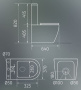 Напольный унитаз Gid Tn2189TF с сиденьем Soft Close