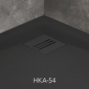 Душевой поддон Radaway Kyntos A Black, 90x90, черный