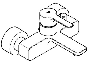 Смеситель для ванны Grohe Lineare 33849001 / 33849DC1