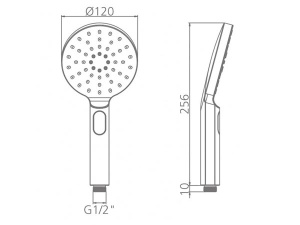 Душевая лейка Gerhans K40110