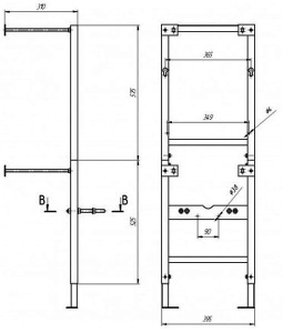Инсталляция для унитаза Cersanit Leon New S-IN-MZ-LEON_NEW