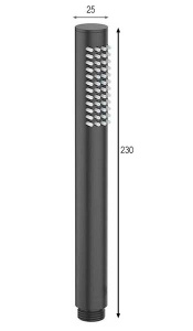 Душевая лейка Filarete FL21BL