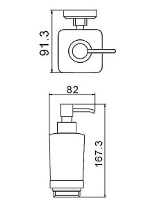Дозатор для моющих средств Gappo G3827