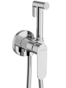 Смеситель встраиваемый Cezares STYLUS-DIF-01 с гигиеническим душем