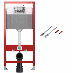 Комплект инсталляции TECEbase kit c кнопкой 9240407 и унитазом Niagara Vista NG-9301