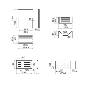Корзина для кухонной мойки Omoikiri DRY-01-LG встраиваемая