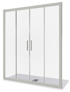 Душевая дверь Good Door Cofe WTW-TD-C-CH, 150х190, прозрачный