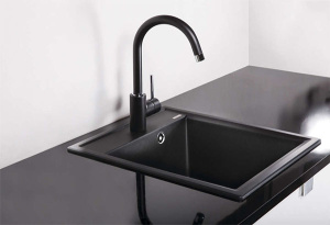 Кухонная мойка Omoikiri Daisen 42, 42х51, leningrad grey