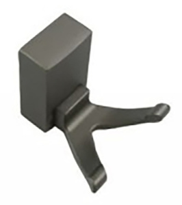 Крючок Wisent WP2605-2 / WP2705-2 двойной, брезентово-серый