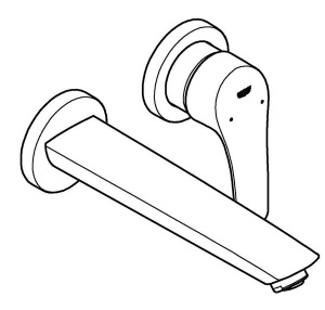 Смеситель встраиваемый Grohe Eurosmart 29338003, хром