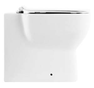 Приставной унитаз BelBagno Vaso BB127CB безободковый, белый
