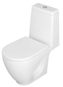 Напольный унитаз Керамин Трино R, slim Soft Close Дуал