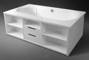 Ванна из искусственного камня Belux Омега 2, 170х75