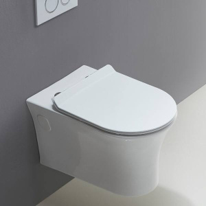 Подвесной унитаз BelBagno Ancona BB1224CHR-SM безободковый, белый