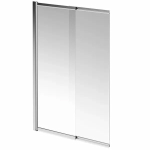 Душевая шторка на ванну Kerama Marazzi Vetro VE.100.BSD.CR, 100х150, прозрачный