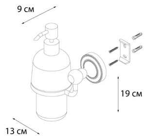 Дозатор для моющих средств Fixsen Style FX-41112