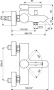 Смеситель для ванны Ideal Standard Ceraline BC199AA